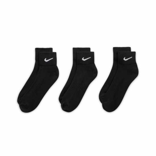 Nike Cushioned Ankle Socks (3 Pairs) Nike Cushioned Ankle Socks (3 Pairs)
