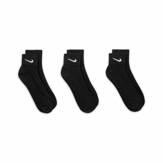 Nike Cushioned Ankle Socks (3 Pairs) Nike Cushioned Ankle Socks (3 Pairs)