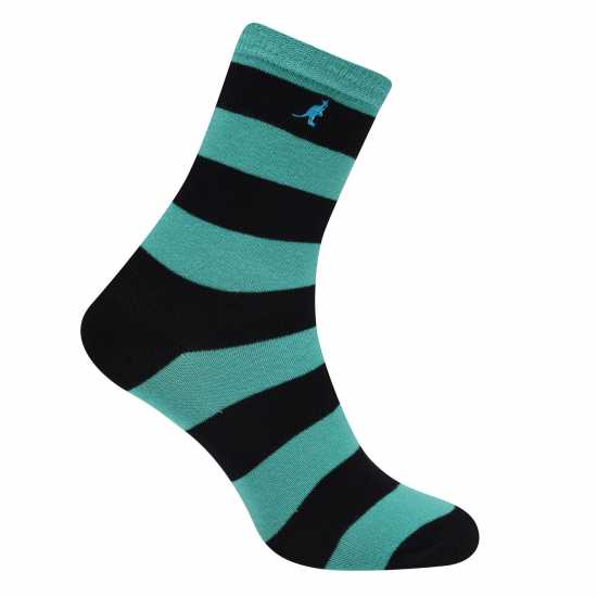 Kangol 7 Чифта Официални Детски Чорапи Formal Sock 7 Pack Junior Boys Multi Colr Strp Детски чорапи
