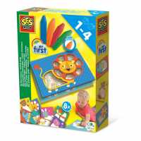 Ses Creative My First Animal Cards Crayons, 1 To 4  Подаръци и играчки