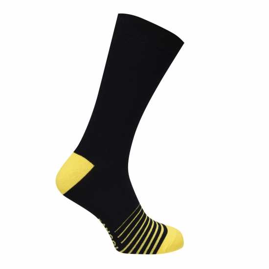 Kangol 3Бр. Опаковка Мъжки Чорапи Formal Socks 3 Pack Mens Stripe Toes 