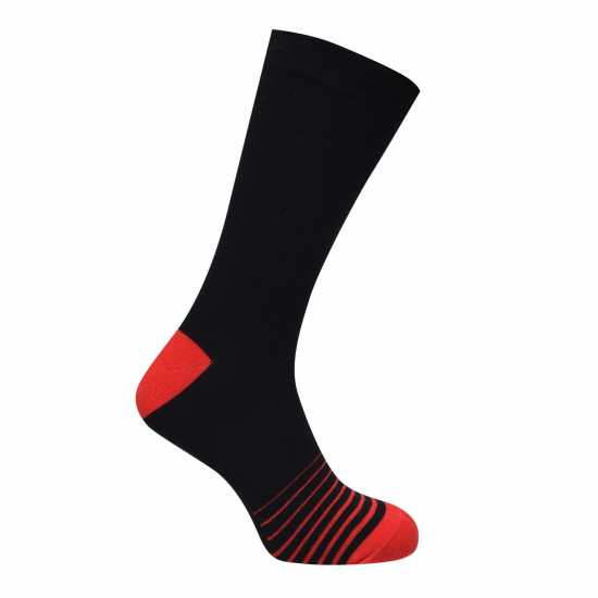 Kangol 3Бр. Опаковка Мъжки Чорапи Formal Socks 3 Pack Mens Stripe Toes 
