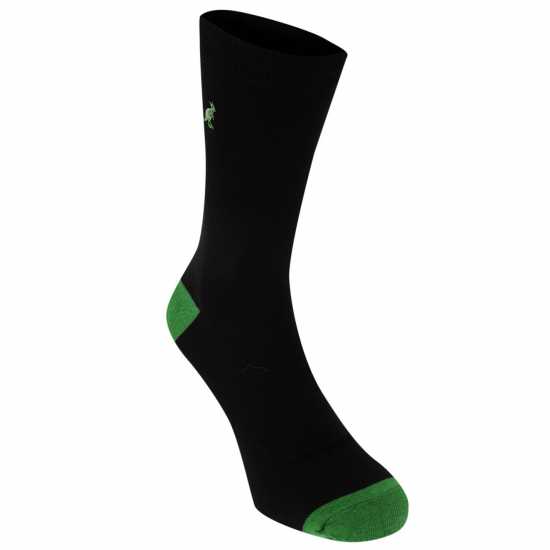 Kangol Мъжки Официални Чорапи 7Бр. В Опаковка Formal 7 Pack Socks Mens Heel Toe Мъжки чорапи
