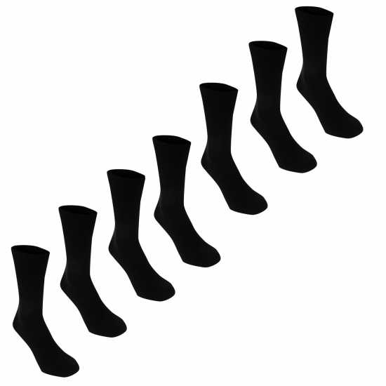 Kangol Мъжки Официални Чорапи 7Бр. В Опаковка Formal 7 Pack Socks Mens Classic Мъжки чорапи