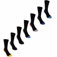 Kangol Formal Socks 7 Pack Colour Str Sole Мъжки чорапи