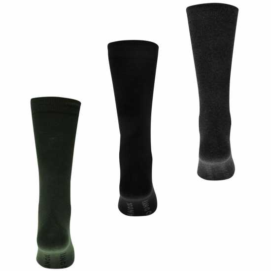 Kangol Formal Socks 7 Pack Mens Plus Shades Мъжки чорапи