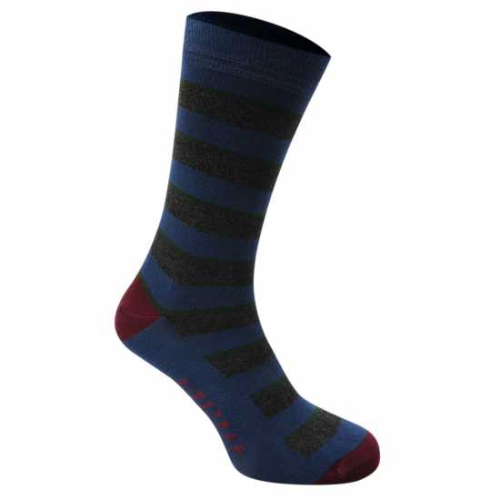 Мъжки чорапи Firetrap 3 Чифта Официални Чорапи 3 Pack Formal Socks Mens Полосато Firetrap 3 Чифта Официални Чорапи 3 Pack Formal Socks Mens Полосато Мъжки чорапи