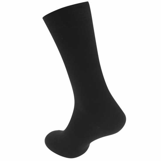 Firetrap 3 Чифта Официални Чорапи 3 Pack Formal Socks Mens Black Мъжки чорапи