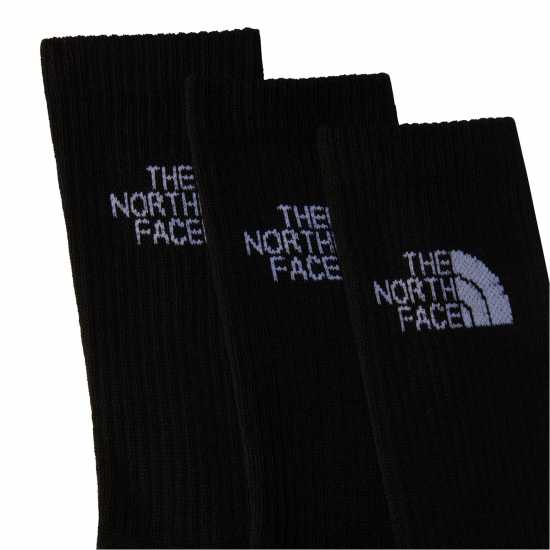 Мъжки чорапи The North Face Multi-Sport Cushion Crew Socks 3-Pack Black The North Face Multi-Sport Cushion Crew Socks 3-Pack Black Мъжки чорапи