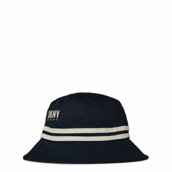Dkny Рибарска Шапка Logo Bucket Hat Ниви-Стоун Шапки с козирка