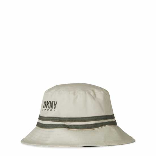 Dkny Рибарска Шапка Logo Bucket Hat Стън-пръсната Шапки с козирка