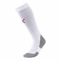Puma Team Liga Socks Core White Red Мъжки чорапи