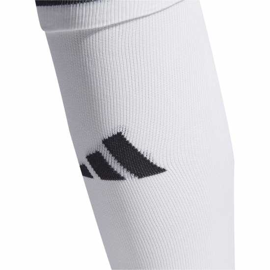 Мъжки чорапи Adidas Team Sock Sleeves Adults White/Black Adidas Team Sock Sleeves Adults White/Black Мъжки чорапи