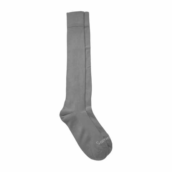 Sondico Футболни Чорапи Football Socks Childrens Grey Детски чорапи