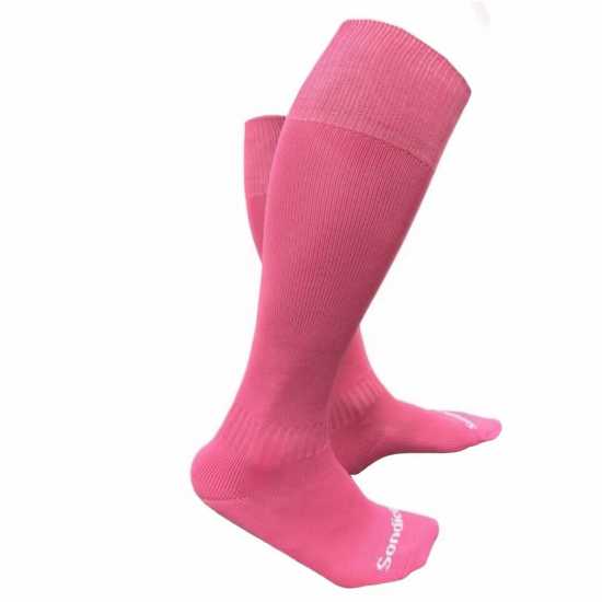 Sondico Футболни Чорапи Football Socks Childrens Pink Детски чорапи