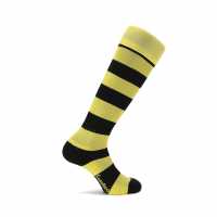Sondico Футболни Чорапи Football Socks Childrens Black/Yellow Детски чорапи