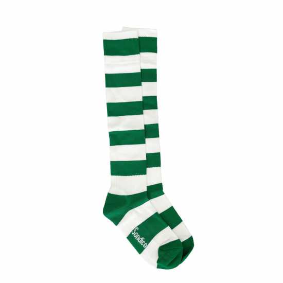 Sondico Футболни Чорапи Football Socks Childrens Green/White Детски чорапи