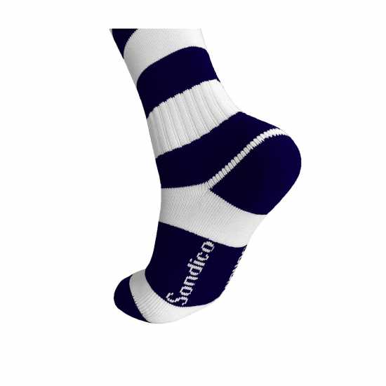 Sondico Футболни Чорапи Football Socks Junior Navy/White Детски чорапи