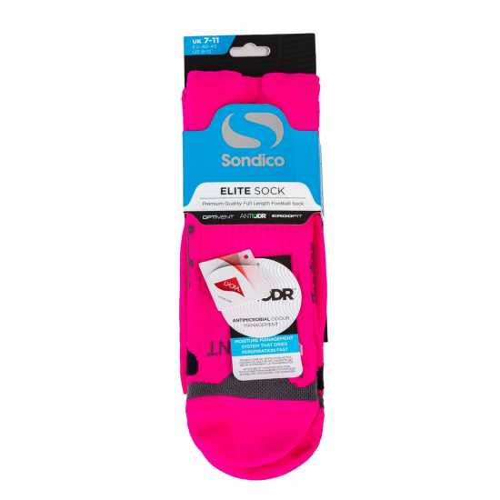 Sondico Футболни Чорапи Elite Football Socks Childrens Light Pink Детски чорапи