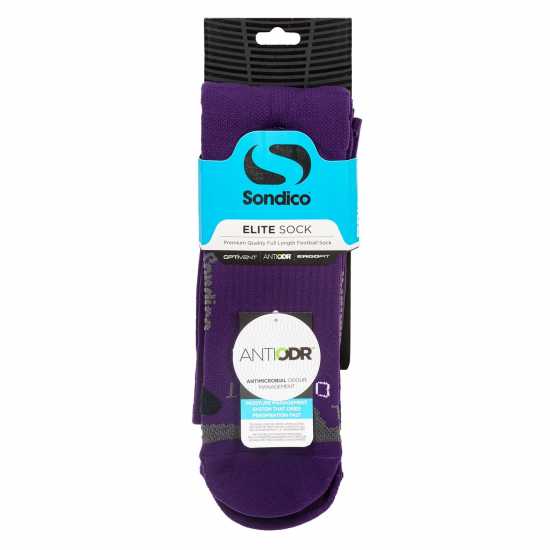 Детски чорапи Sondico Футболни Чорапи Elite Football Socks Childrens Лилаво Sondico Футболни Чорапи Elite Football Socks Childrens Лилаво Детски чорапи