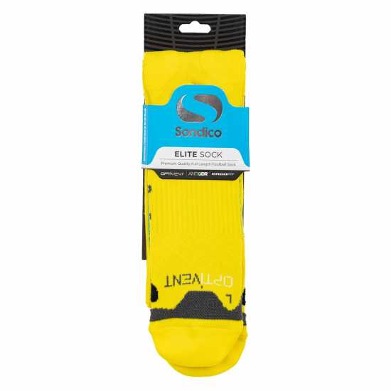 Sondico Футболни Чорапи Elite Football Socks Junior Жълто Детски чорапи