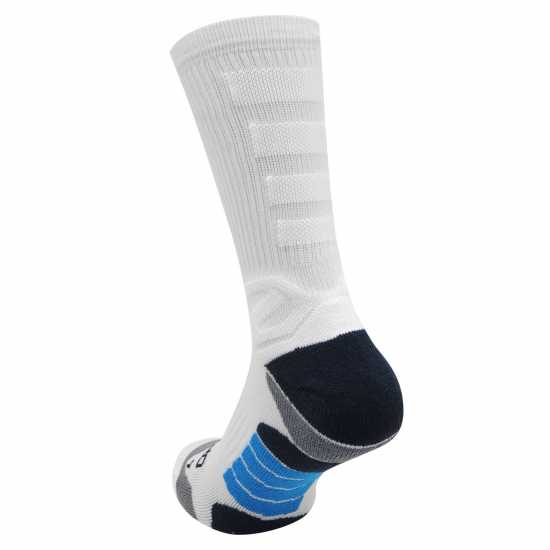 Sondico Мъжки Чорапи За Тренировка Elite Crew Training Socks Junior Бяло Детски чорапи