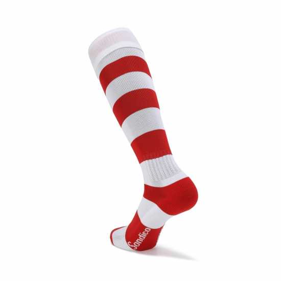 Мъжки чорапи Sondico Футболни Чорапи Football Socks Mens Червено/Бяло Sondico Футболни Чорапи Football Socks Mens Червено/Бяло Мъжки чорапи