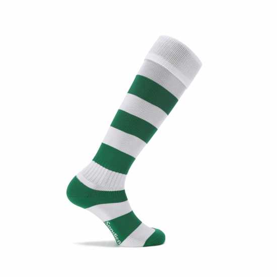 Sondico Футболни Чорапи Football Socks Mens Зелено/Бяло Мъжки чорапи