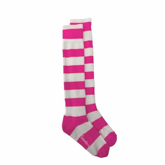 Sondico Футболни Чорапи Football Socks Mens Pink/White Мъжки чорапи