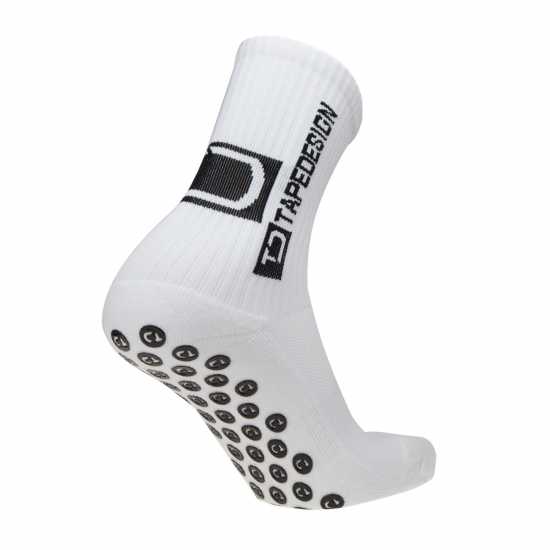 Tapedesign Classic Grip Socks Бяло Tapedesign Classic Grip Socks Бяло