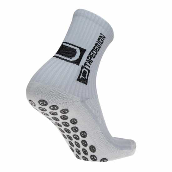 Tapedesign Classic Grip Socks Light Grey 