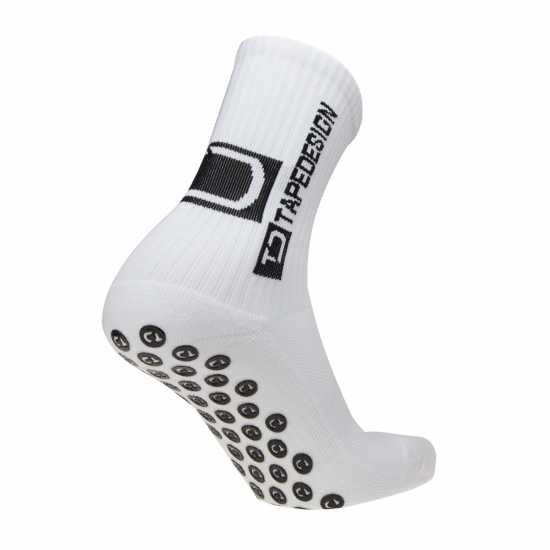 Classic Grip Socks Juniors White 