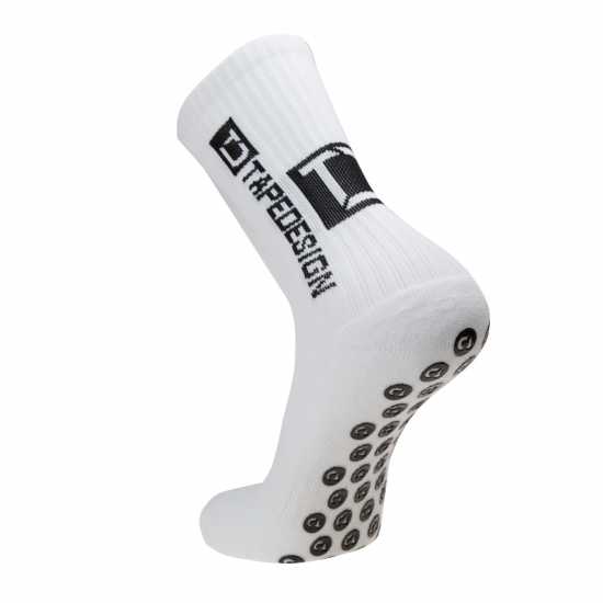 Classic Grip Socks Juniors White 