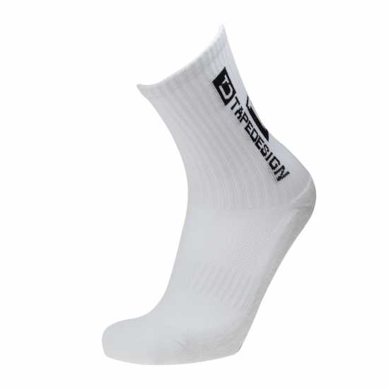 Classic Grip Socks Juniors White 