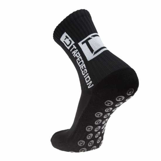 Tapedesign Classic Grip Socks Juniors Black Детски чорапи