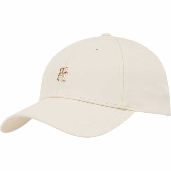 Tommy Hilfiger Elevated Chic Cap Оф бяло Шапки с козирка