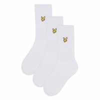 Lyle And Scott 3-Pack Crew Socks Ярко бяло 