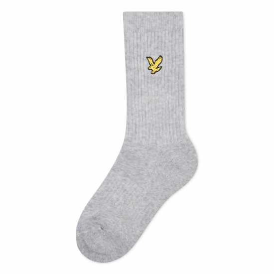 Lyle And Scott 3-Pack Crew Socks Сив/Бял/Черен 