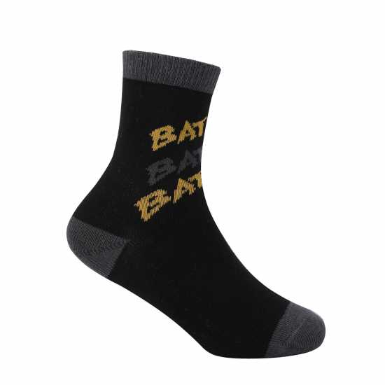 Character Character Crew Sock 5Pk Infant Бетмен Детски чорапи