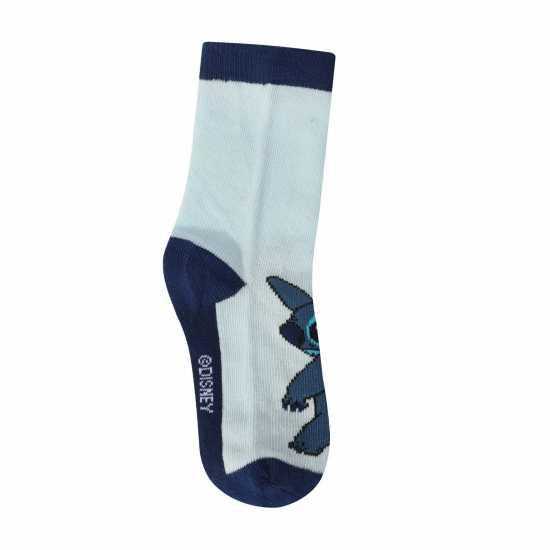 Character Character Crew Sock 5Pk Infant Стич Детски чорапи