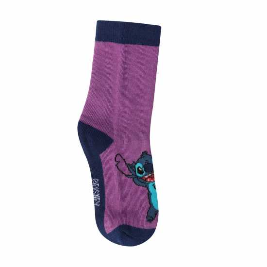 Character Character Crew Sock 5Pk Infant Стич Детски чорапи