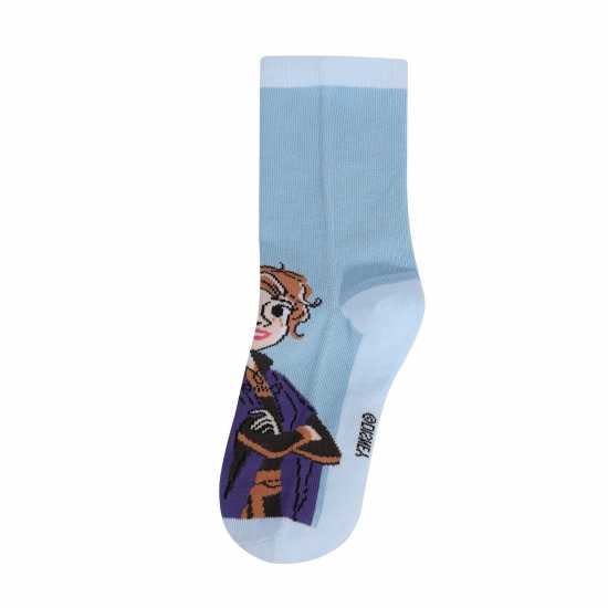 Character Character Crew Sock 5Pk Infant Замръзнало Детски чорапи