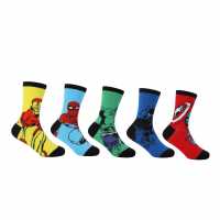 Character Character Crew Sock 5Pk Infant Чудо Детски чорапи