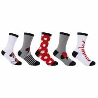 Character Character Crew Sock 5Pk Infant Мини Детски чорапи