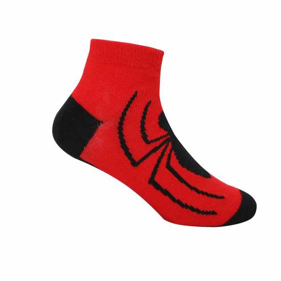 Детски чорапи Character Trainer Sock 5Pk Junior Человекът-паяк Character Trainer Sock 5Pk Junior Человекът-паяк Детски чорапи