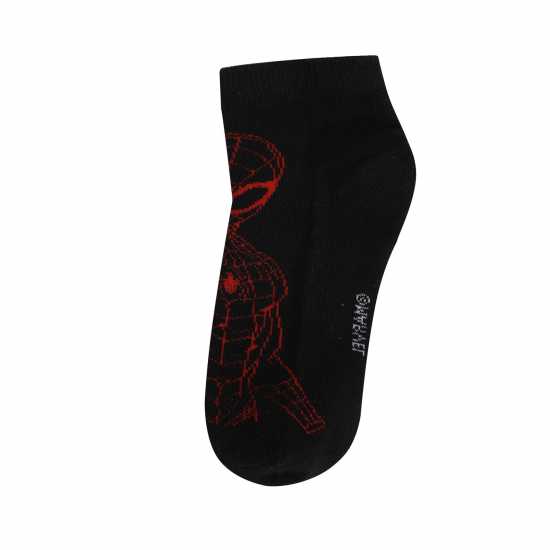 Детски чорапи Character Trainer Sock 5Pk Junior Человекът-паяк Character Trainer Sock 5Pk Junior Человекът-паяк Детски чорапи
