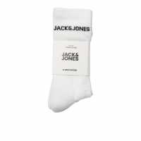 Jack And Jones Basic Tns 2Pk Sn99 Бяло Мъжки чорапи
