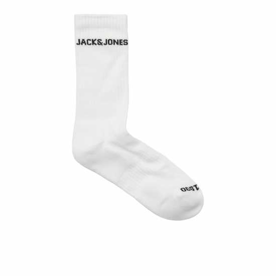 Jack And Jones Basic Tns 2Pk Sn99 Бяло Мъжки чорапи