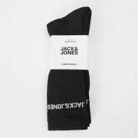 Jack And Jones Basic Tns 2Pk Sn99 Черно Мъжки чорапи