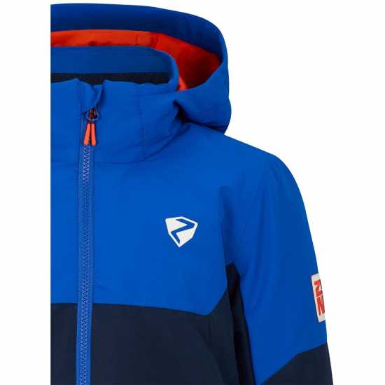 Ziener Яке За Ски Kids' Agimo Ski Jacket Blue Ziener Яке За Ски Kids' Agimo Ski Jacket Blue